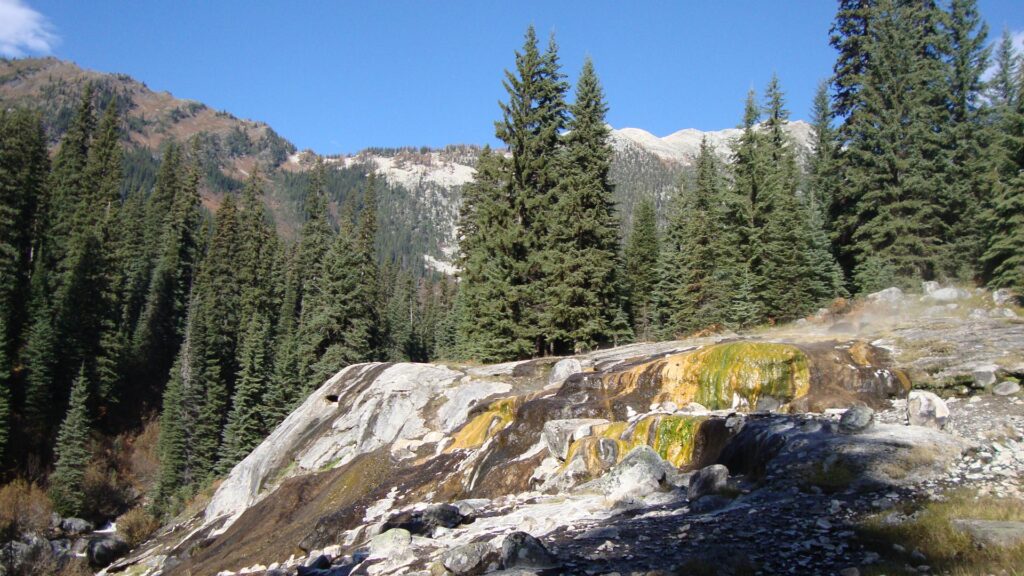 Dewar Creek Hot Springs in the Purcell Wilderness Conservancy